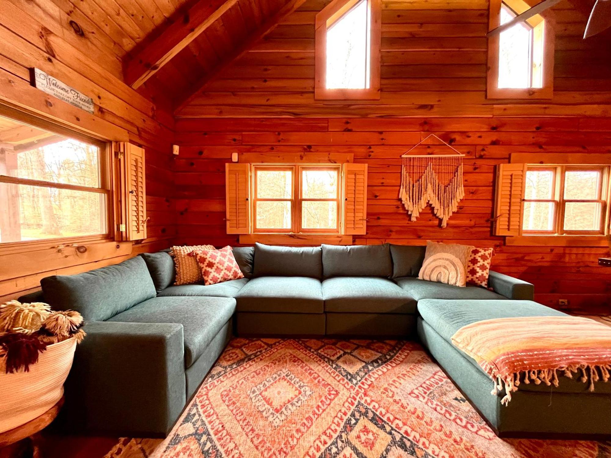 Beautiful Cabin On 83 Acres Near New River Gorge National Park Hico Esterno foto